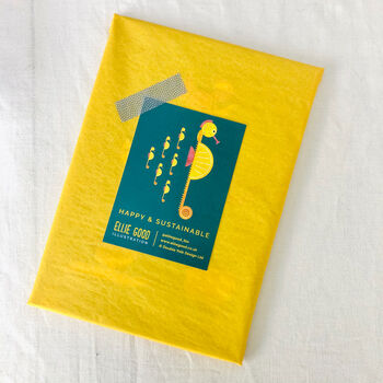 Earth Party People Organic Cotton Tea Towel, 7 of 9