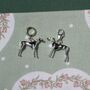 Greyhound Charm Sterling Silver, thumbnail 2 of 10