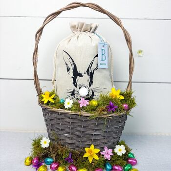 Personalised Easter Bunny Treat Bag, 4 of 5