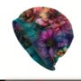 Soft Chemo Headwear Beanie Hat Bandana Dark, thumbnail 5 of 6