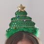 Christmas Tree Christmas Headband, thumbnail 2 of 4