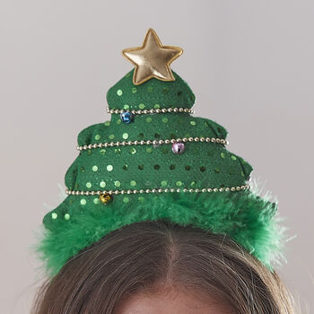 Christmas Tree Christmas Headband, 2 of 4