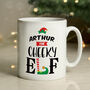 Personalised Funny Elf Mug – Ideal Stocking Filler And Secret Santa Gift, thumbnail 4 of 8