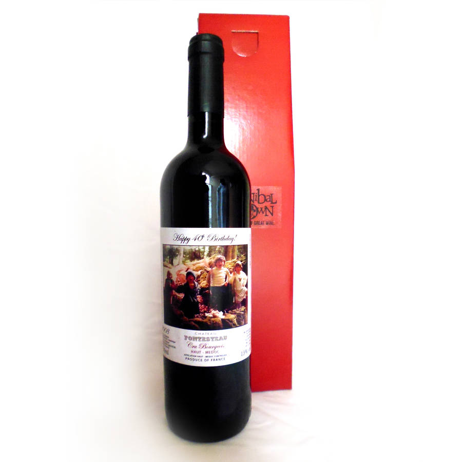 'Extra Special' Birthday Personalised Wine Gift, 1 of 3
