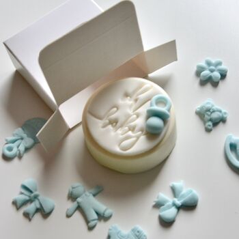 Baby Shower Chocolate Coated Oreo Favour, 10 of 12