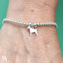 Personalised Schnauzer Sterling Silver Bracelet, thumbnail 1 of 5