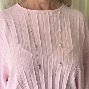 Love Heart Long Necklace, 3 of 6