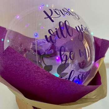 Personalised Bubble Bloom Bouquet, 2 of 8