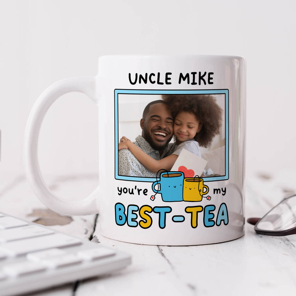 Personalised Photo Mug 'Always Be My Best Tea' By Arrow Gift Co