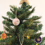 Make A Beaded And Embroidered Christmas Tree Bauble Kit, Purple, thumbnail 8 of 8