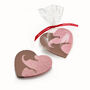 Two Pack Milk And Raspberry White Chocolate Hearts, thumbnail 1 of 5