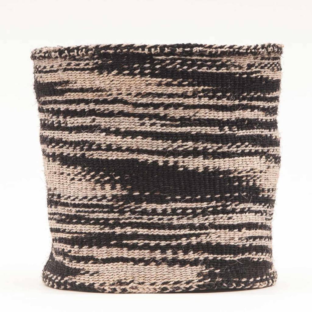 Charcoal Cloud Woven Basket By The Basket Room | notonthehighstreet.com