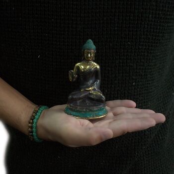 Med Hand Up Sitting Buddha, 2 of 3