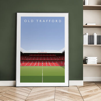 Manchester United Old Trafford Sir Alex Ferguson Poster, 3 of 8