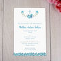 Personalised Floral Christening Or Baptism Invitations, thumbnail 3 of 6
