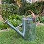 Copper Trim Galvanised Metal Watering Can, thumbnail 3 of 10