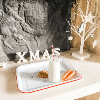 Christmas Eve Plate | Personalised Tray For Santa, 2 of 4