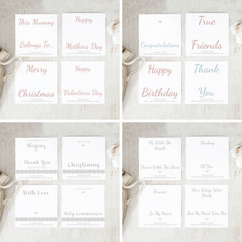 Silver Wing Necklace With Engraved Initial Disc, 5 of 5