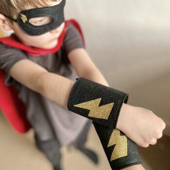 Felt Superhero Arm Bands For Kids And Adults, 6 of 10