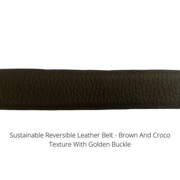 Sustainable Reversible Belt, 8 of 10