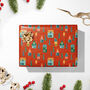 Festive Houses Christmas Wrapping Paper, thumbnail 4 of 6