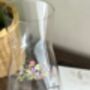Personalised Floral Vase, thumbnail 2 of 2