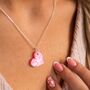 Personalised Heart Name Necklace, thumbnail 6 of 12