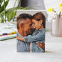 Father's Day Wooden Free Standing Photograph Block, thumbnail 8 of 9