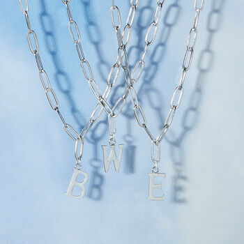 Mi Amor Personalised Initial Valentines Necklace, 8 of 10