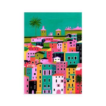 South Of France Inspired Print, 2 of 2