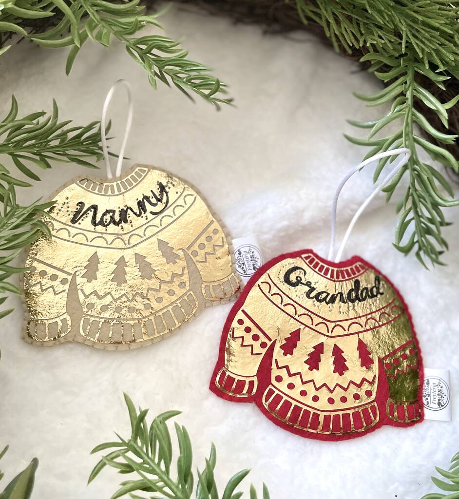 christmas jumper decorations