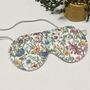 Cotton Eye Mask In Liberty Of London Print Rachel, thumbnail 6 of 6