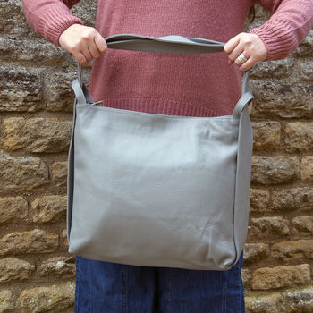 Tote Rucksack Adjustable Soft Leather Bag, 7 of 9