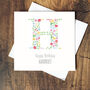 Personalised Initial Birthday Card, thumbnail 8 of 12