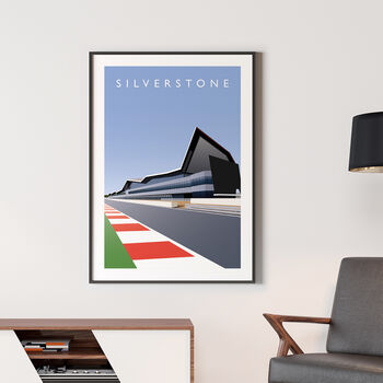 Silverstone Formula One Poster, 3 of 8