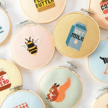 Bee Cross Stitch Kit, 3 of 3
