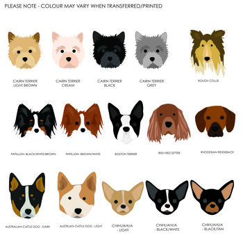 Personalised Favourite Human Dog Print, 9 of 12