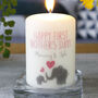 First Mother's Day Personalised Elephant Candle, thumbnail 5 of 6