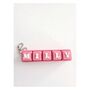 Personalised Fidget Clicker Keyring | Custom Name Keyring Gift | Sensory Clicker Bag Charm, thumbnail 4 of 8