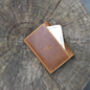 Woodland Range Small Bifold Tan Leather Wallet Rfid Safe, thumbnail 7 of 7