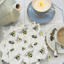 Valentine's 'Bee Mine' Linen Napkins, thumbnail 6 of 7