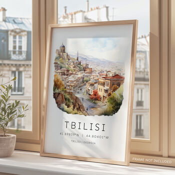 Tbilisi Georgia Travel Print, 2 of 7
