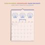 2025–2026 Academic Year Calendar | Ocean Mermaid | August Start | A4, thumbnail 3 of 5