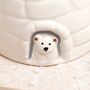 Novelty Igloo Christmas Ceramic Mug With Lid, thumbnail 2 of 3