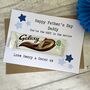 Daddy/Dad Happy Father's Day Chocolate Galaxy Card, thumbnail 1 of 2
