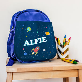 Personalised Space Explorer Fabric Pencil Case, 5 of 10