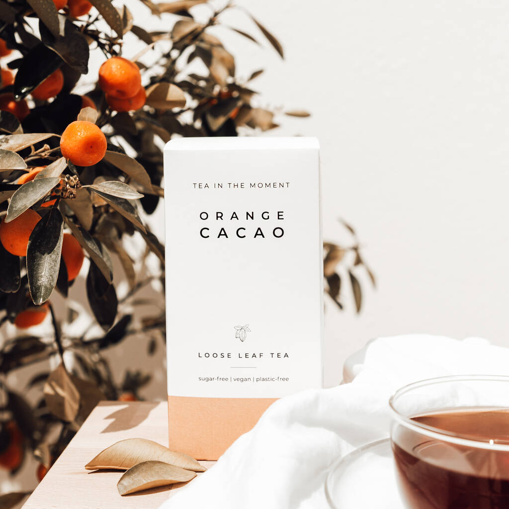 Orange Cacao Chocolate Herbal Tea, 1 of 7