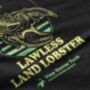 Funny Scorpion T Shirt, Adopt A Lawless Land Lobster, thumbnail 2 of 7