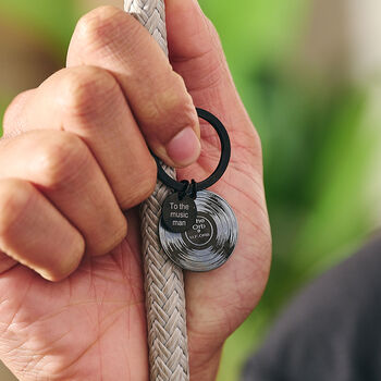 Vinyl Record Personalised Keyring, 9 of 9