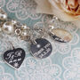 Personalised Isabella Pearl And Crystal Bracelet, thumbnail 8 of 9